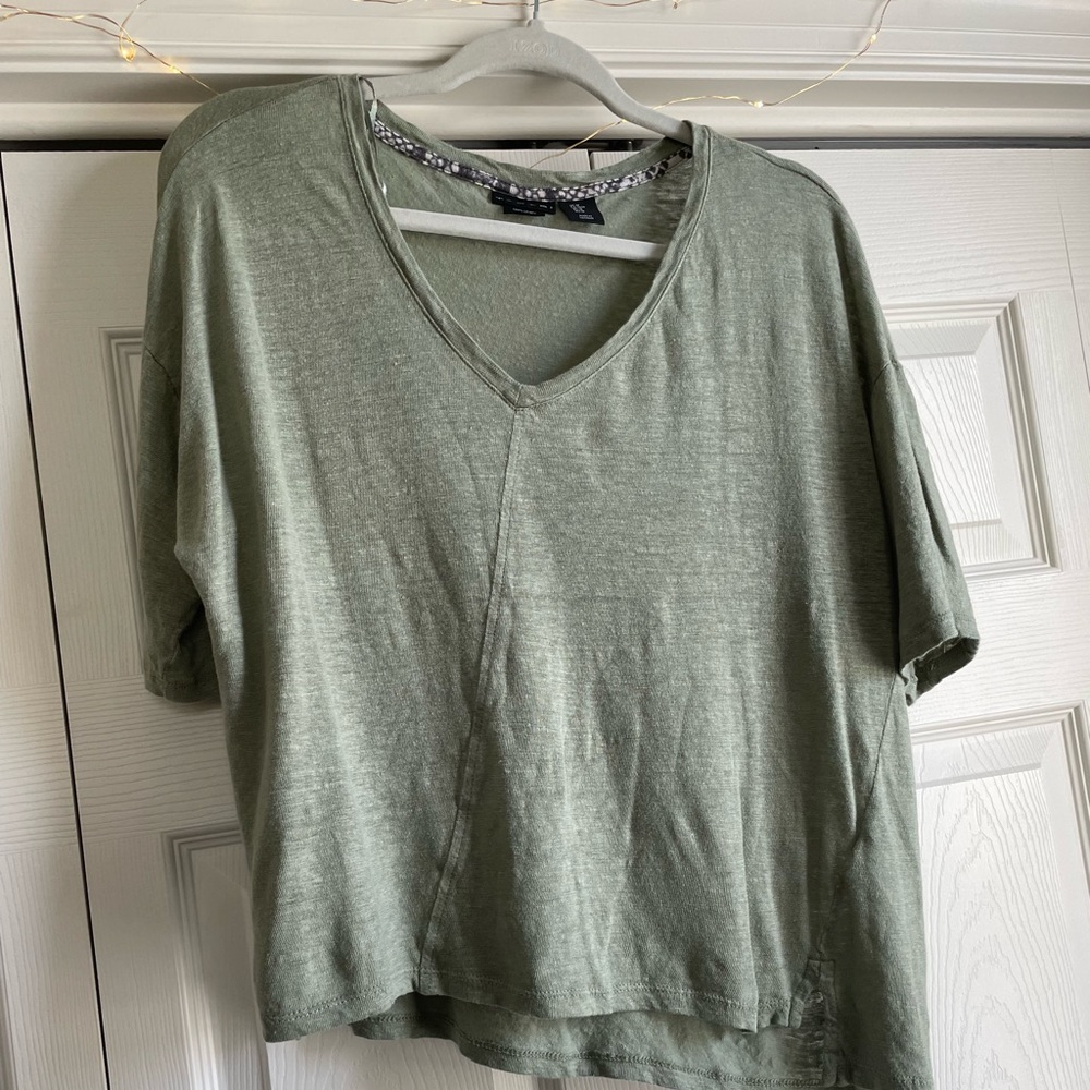 green boho top!